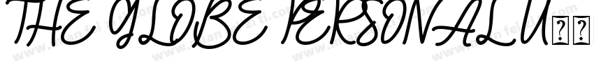 THE GLOBE PERSONAL U字体转换